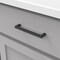 Heritage Designs Contemporary Pull 5116 Inch 128mm Center to Center Matte Black Finish, 10PK R077747MBX10B - alternate 3